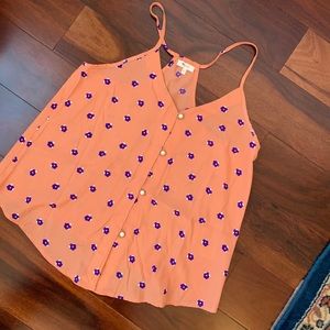 Button up tank